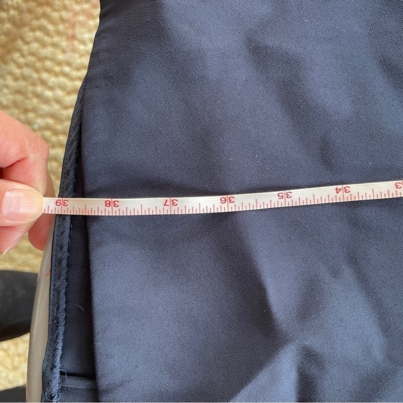 Vince Blue V Neck Long Sleeve Popover Tunic Dress - Picture 10 of 13